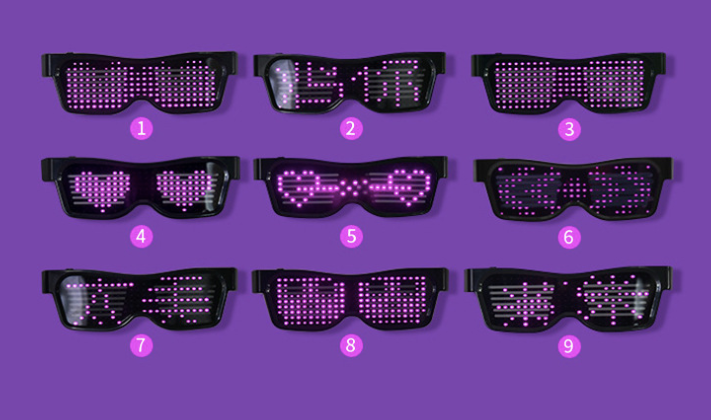 Original Party Shades ©™ (Funky LED-Brille) 🕶️